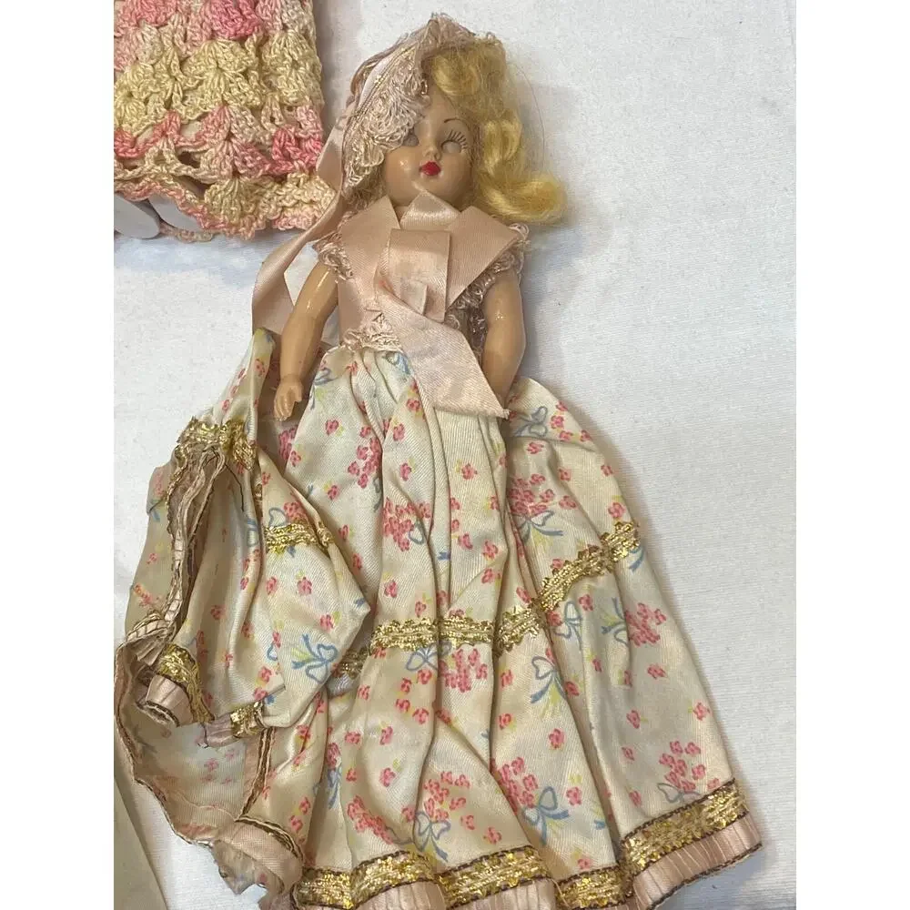 vtg Duchess doll lot Hard Plastic 1950s sleepy Eyes As Found Estate Parts Also